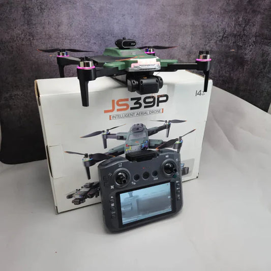 JS39P Drone with Display Remote & Brushless Motor